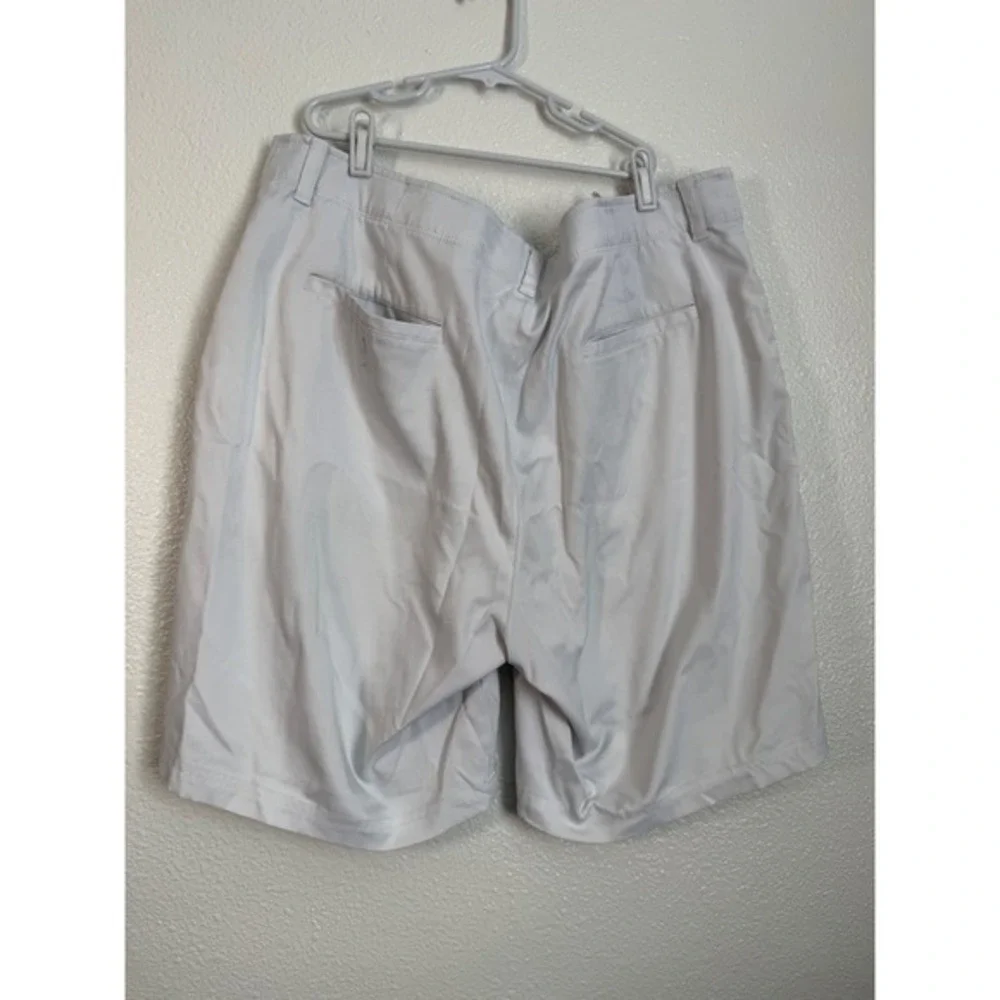 PGA tour Golf Mens‎ Flat Front Performance Shorts white Size 38 AZ19 SU31 M1